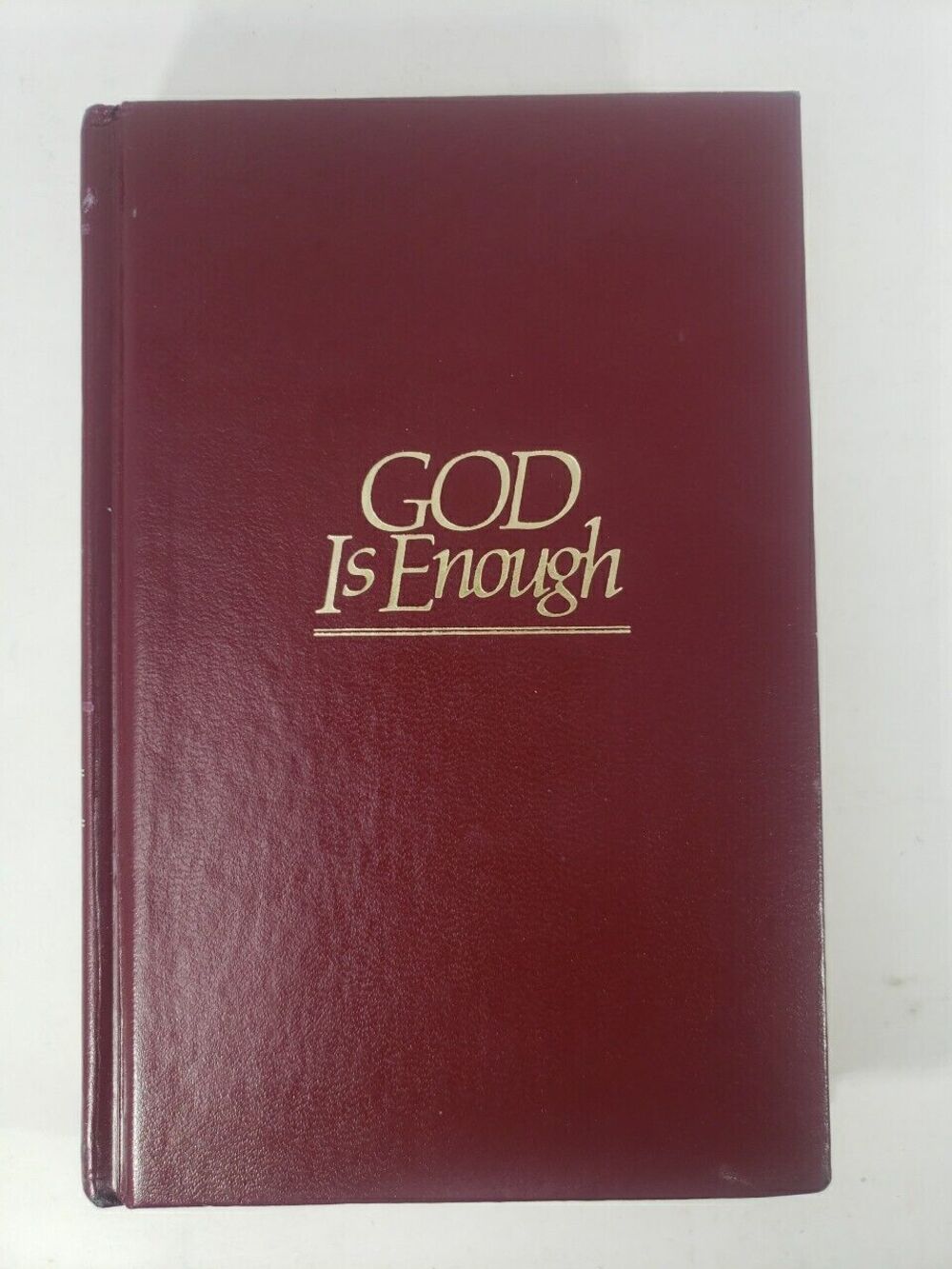 GOD Is Enough by Hannah Smith (1986, Hardcover) Vintage Collectible